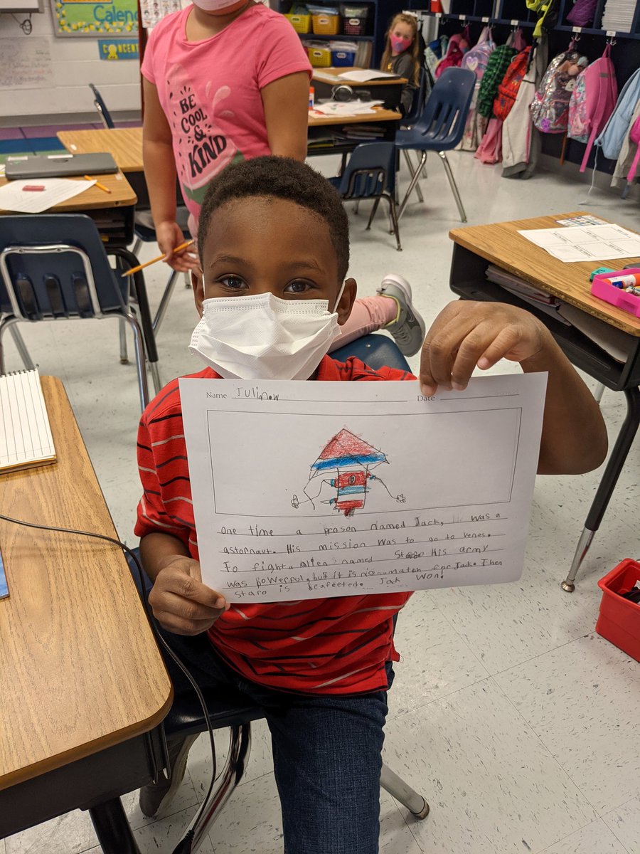 AmandaMcCurdy26's tweet photo. Second Grade Rocket Writing!!
#nationalwritingday
#enterpriserockets
#writingrocks https://t.co/L5ZkFd63Cz