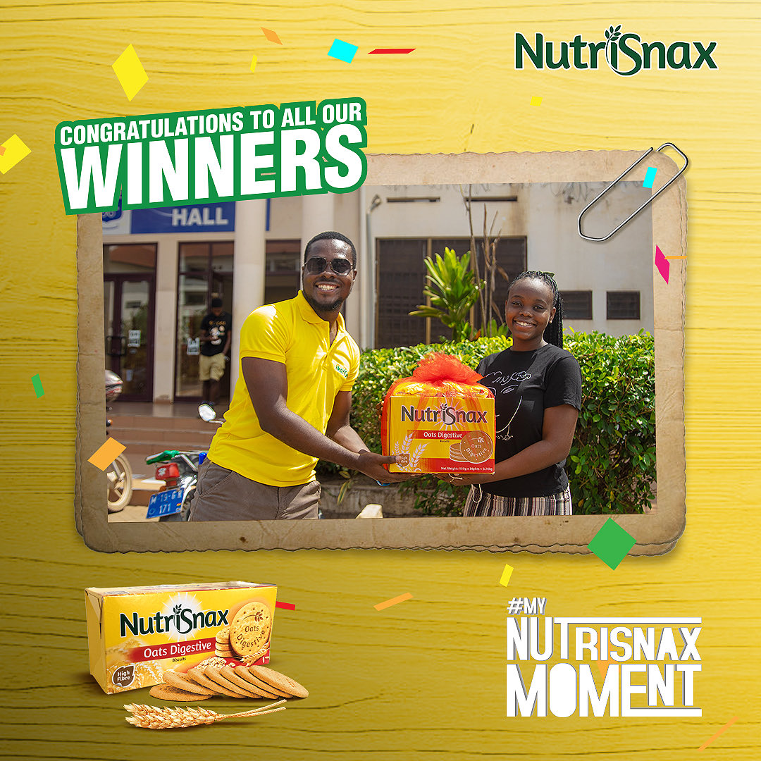 It’s a WIN WIN season!!! Join other winners of #MyNutriSnaxMoment . Capture a photo or video of yourself enjoying NutriSnax. Be sure to show the NutriSnax box,Add a cool caption to tell us how tasty and good NutriSnax. Add the hashtag #MyNutriSnaxMoment &amp; tag us.