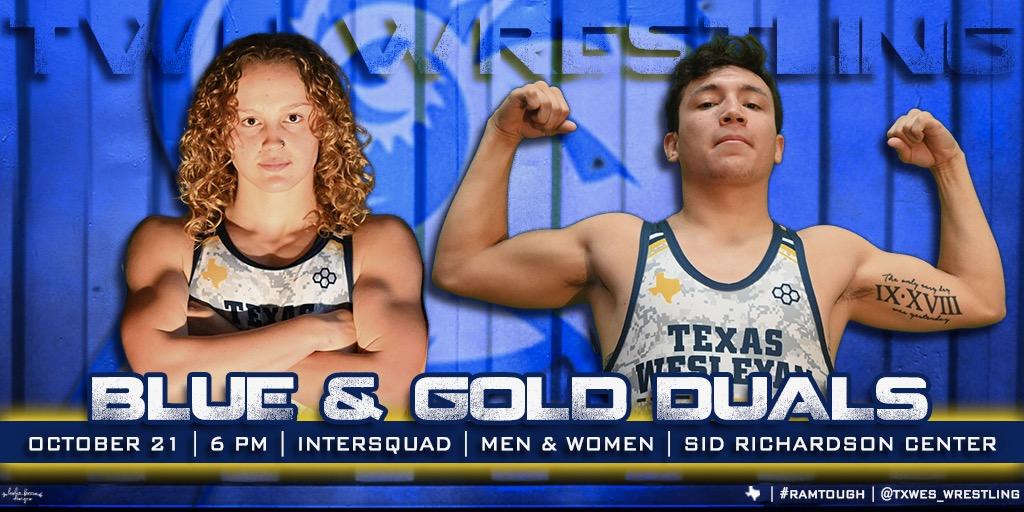 TXWESWrestling's tweet photo. Tomorrow is the day! Come pack the house for the Blue and Gold Dual to watch the team in action!
📍 Sir Richardson Center at 6pm.
$5 per person
$50 for high school team (unlimited) 
5 and under free 
Have your 😷 
#BuildingALegacy #Commitment #RamTough #WEAREHERE @RamSports https://t.co/WMq1iazNHW