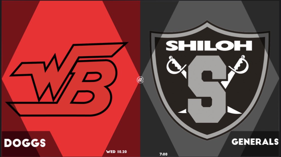 wbhsff's tweet photo. Region play opens up tonight as your Doggs travel to take on Shiloh at 7:00! #team2 https://t.co/6xHVbUs8TX