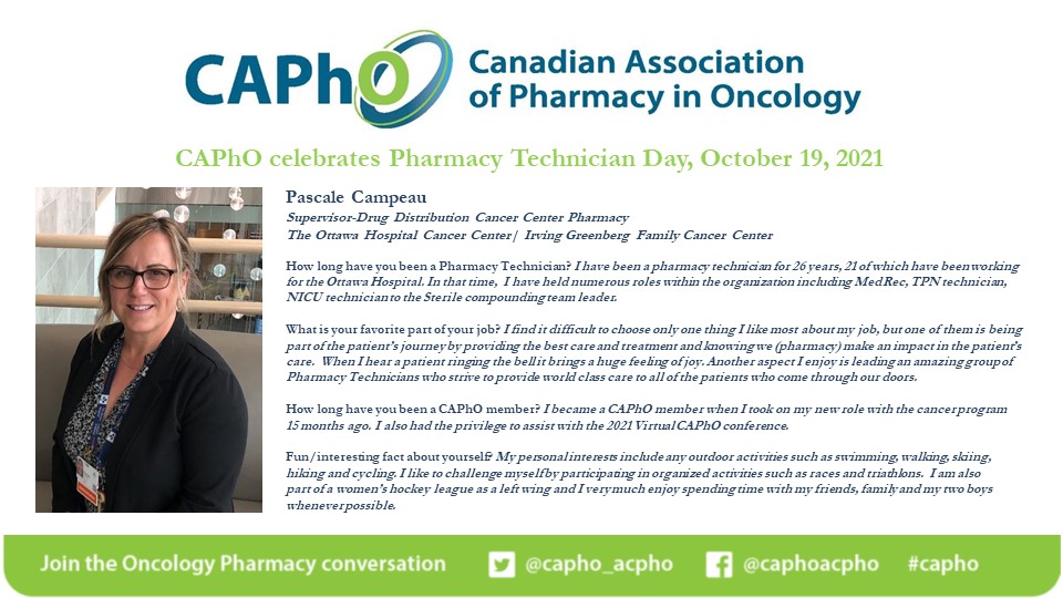 CAPhO_ACPhO's tweet image. This week we are highlighting @CAPhO_ACPhO pharmacy technician members and their essential role on the healthcare team! As experts in the technical aspects of #drugdistribution, pharmacy technicians are also aptly poised to take on supervisory and leadership positions. #RxTechDay
