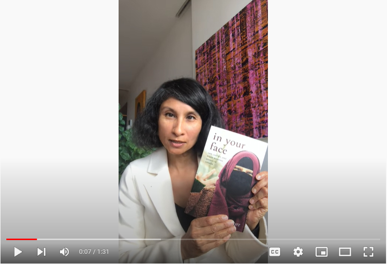 Congratulations to Natasha Bakht winner of the OHS Huguenot Award for her book In Your Face: Law, Justice, and Niqab-wearing Women in Canada. Follow the link to learn more about the book and watch the author’s video acceptance:

ontariohistoricalsociety.ca/wp-content/upl…
