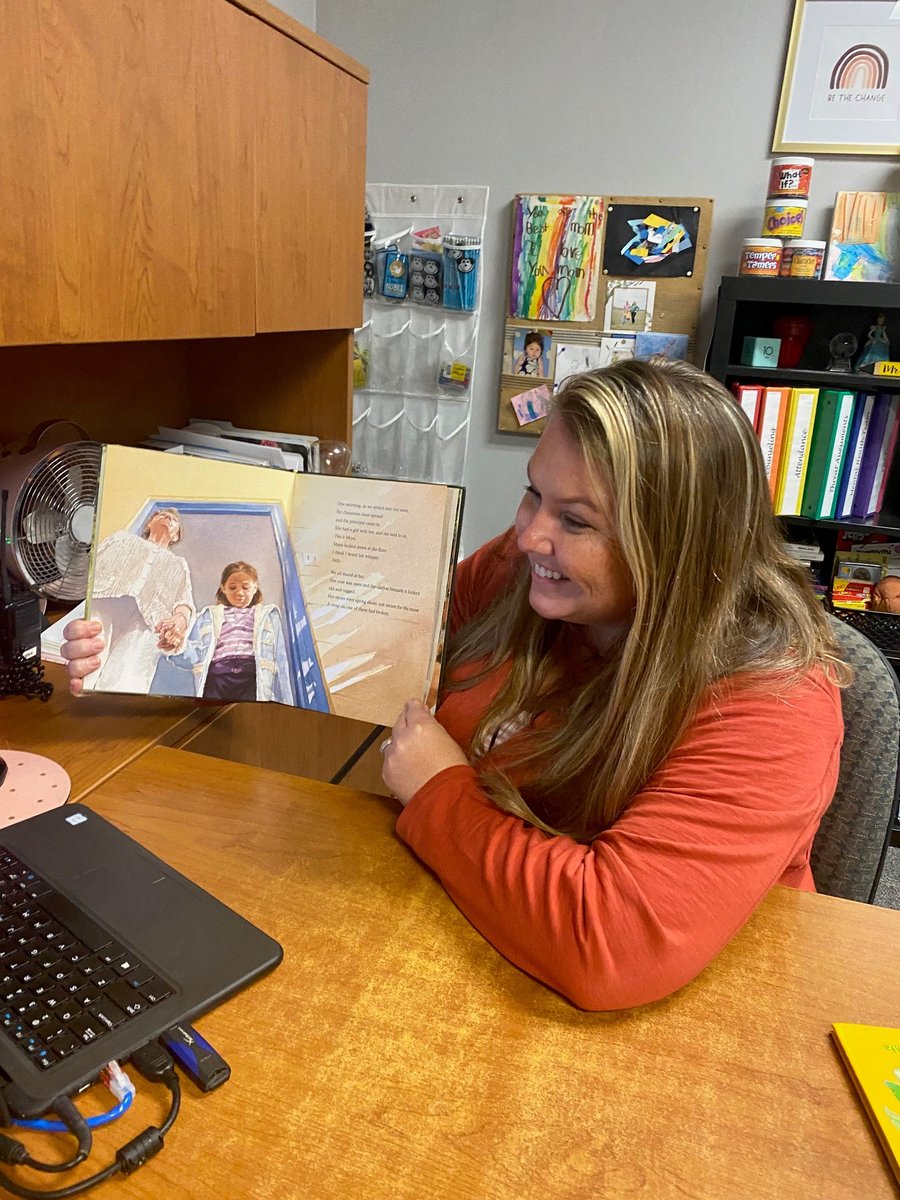 leecountysca's tweet photo. It's Unity Day!  On Unity Day we show unity for kindness, acceptance, and inclusion and send the message that no child should ever experience bullying.  Mrs. Sherman, Counselor at Rayma C Page, offered a read aloud to each grade level on the topic of tolerance. @LeeSchools https://t.co/5bvdn1YwUw