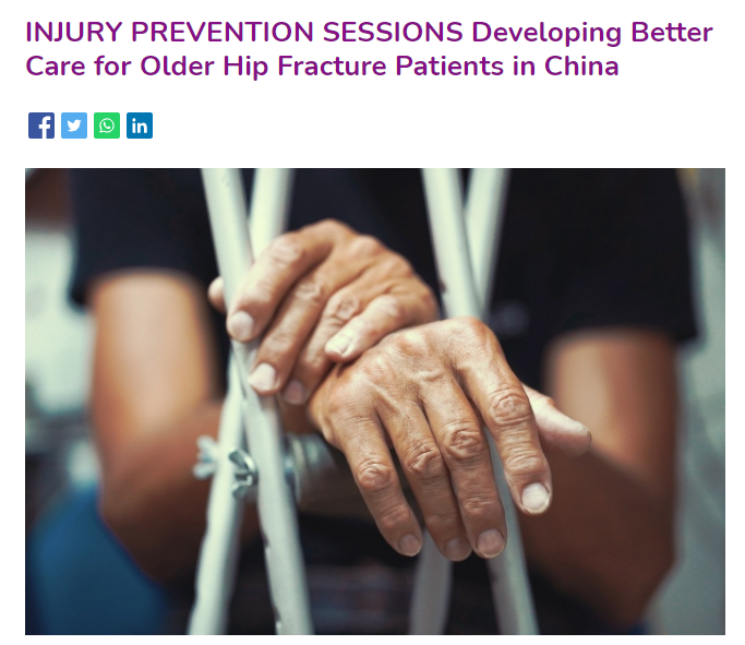 margiepeden's tweet photo. Join us for our next Online Injury Prevention Seminar on 28/10/21 to hear @MaoyiT talk about Falls and Hip Fractures. Register here https://t.co/1ag8PPq5BO
#stepsafely https://t.co/d8AdzfyloH