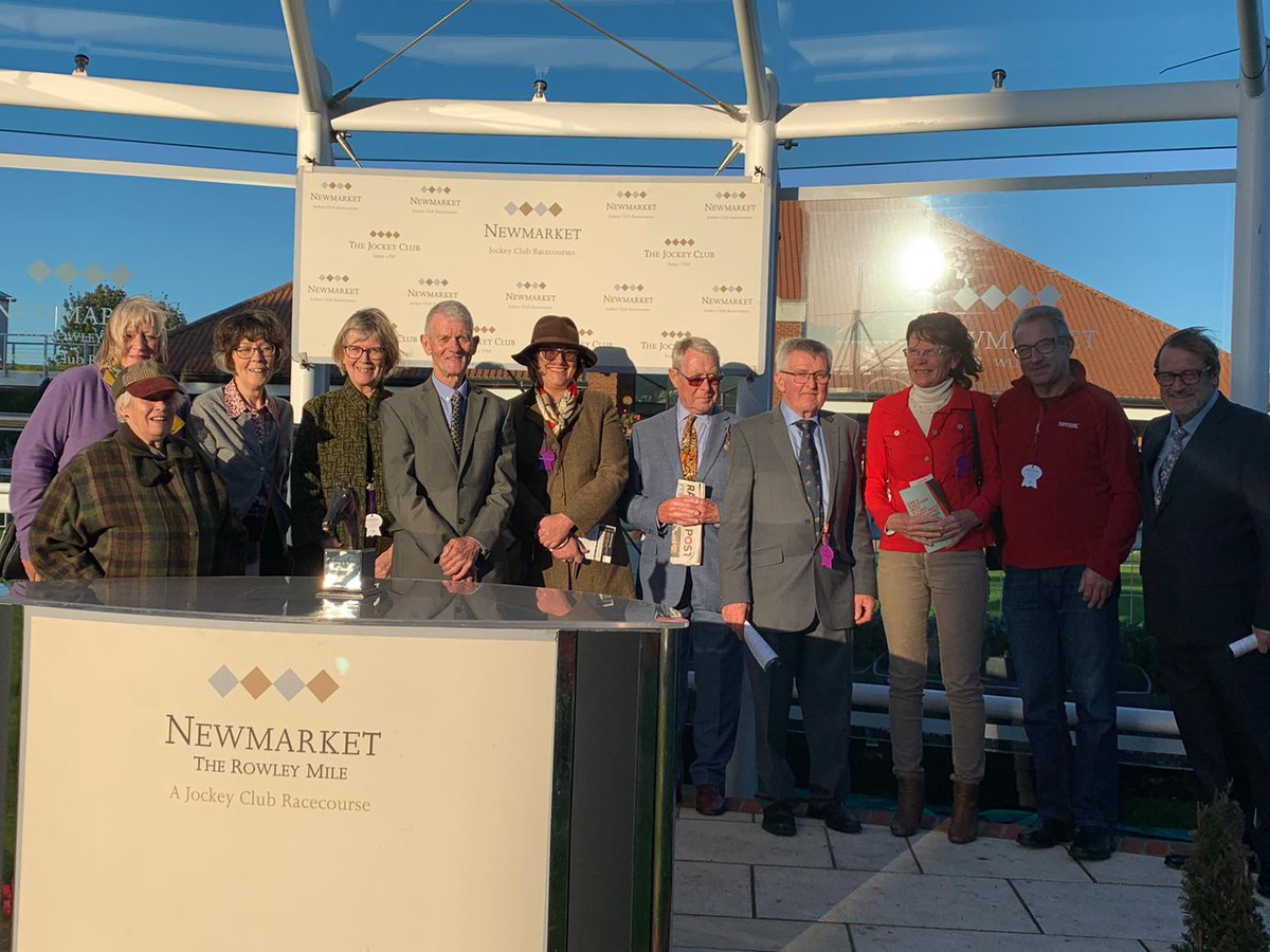 Racingwelfare's tweet photo. Congratulations to Dave Goodwin for winning Racing Welfare's #LifetimeinRacing Award for the East Region!

Dave was presented his award at @NewmarketRace this afternoon ahead of the Jean Bucknell Lifetime in Racing Nursery, which was named after his late wife.

#RacingStaffWeek https://t.co/HEEjvJA9rM