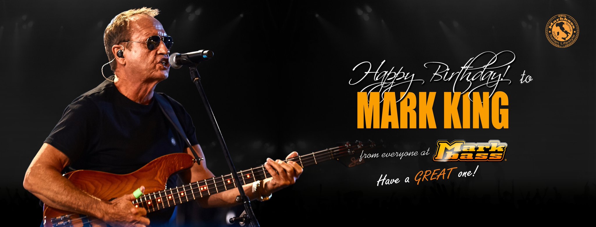 Happy Birthday Mark King! 