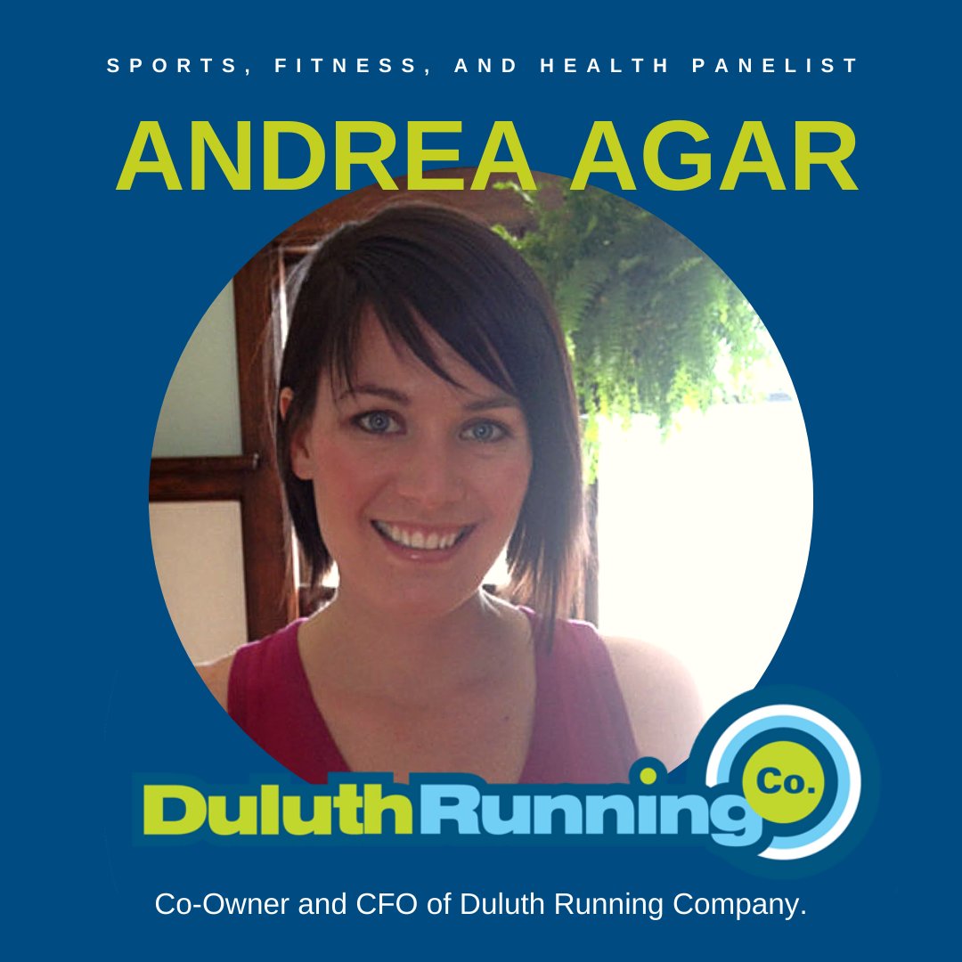 UMD Entrepreneurship Conference & Competition (@umdconference) on Twitter photo We're so happy to have Andrea Agar on our sports, fitness, and health panel!
University of Minnesota Duluth finance and marketing alumnus, Andrea Agar, is now the Co-Owner and CFO of the locally known business, <a href="/DuluthRunningCo/">Duluth Running Co.</a>.
Register at: lsbeconference.com We're so happy to have Andrea Agar on our sports, fitness, and health panel!
University of Minnesota Duluth finance and marketing alumnus, Andrea Agar, is now the Co-Owner and CFO of the locally known business, <a href="/DuluthRunningCo/">Duluth Running Co.</a>.
Register at: lsbeconference.com
