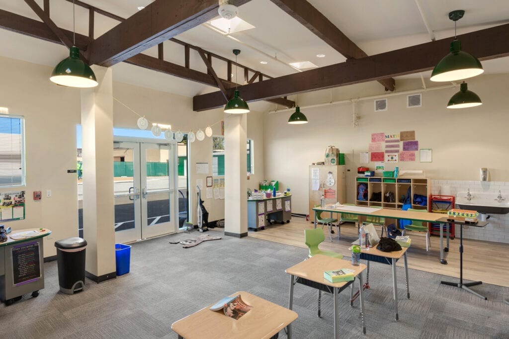 Burkard School in San Mateo.  A full seismic upgrade of the buildings was installed along with a full MEP and fire sprinkler upgrade. We also installed a new playground area and a new perimeter fence.

 #schoolrenovation #construction