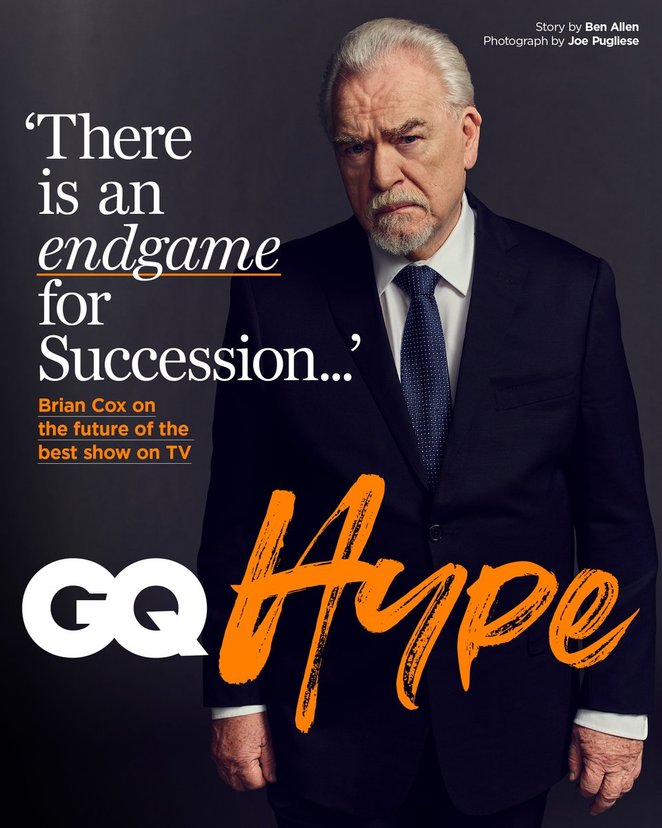 ‘I would say possibly two more series & then I think we're done’ Veteran actor #BrianCox discusses #Succession's series three opener, making Jeremy Strong cry & his hopes for the end of the drama for #GQHype: bit.ly/BrianCoxGQHype Interview by @benallenwf Photo by @joepugliese