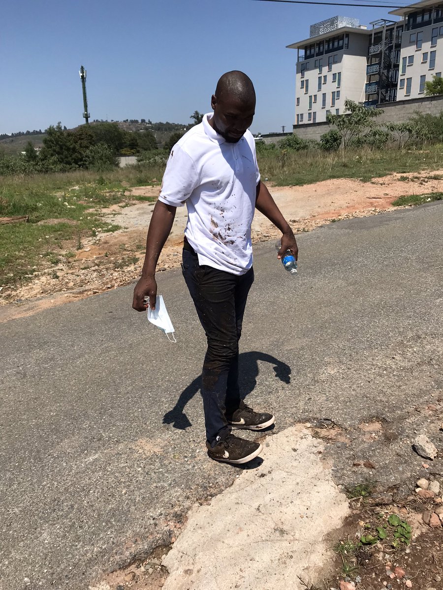 It was either death you jump into the swamp. What <a href="/EswatiniGovern1/">Eswatini Government</a> did today is unforgivable. Right next to me is the <a href="/UEswatini/">/home/withamankr</a> building which issues statements everyday. These people are hell bent on killing us all. We asked <a href="/USEmbEswatini/">U.S. Embassy Eswatini</a> to intervene. We’re heading for war.