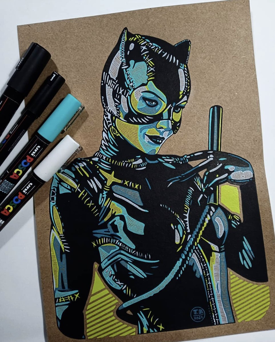 PoscaUSA's tweet photo. Iconic portraits of some badass women by the talented @terebuongiorno #WCW Which one is your favorite?
#artistshare #wesupportartists #artcommunity #artistfound #shareart #shareartwork #supportartists #fanart #characterart #fanarts #drawing #artwork  #halloweentime  #posca https://t.co/2tq8TAbacF