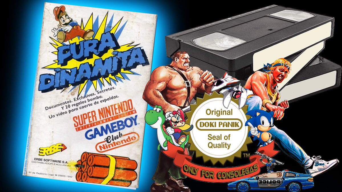 dokipanik's tweet image. Buenas familia! Qué tal lleváis la tarde?!!
Os recuerdo que hoy a las 19:15 estaremos en DIRECTO, viendo el VHS de “Pura Dinamita” comentándolo y probando los juegos de los que se habla!!

Twitch.Tv/DokiPanik 

Os esperamos y no os olvidéis de invitar a amigos y vecinos!!