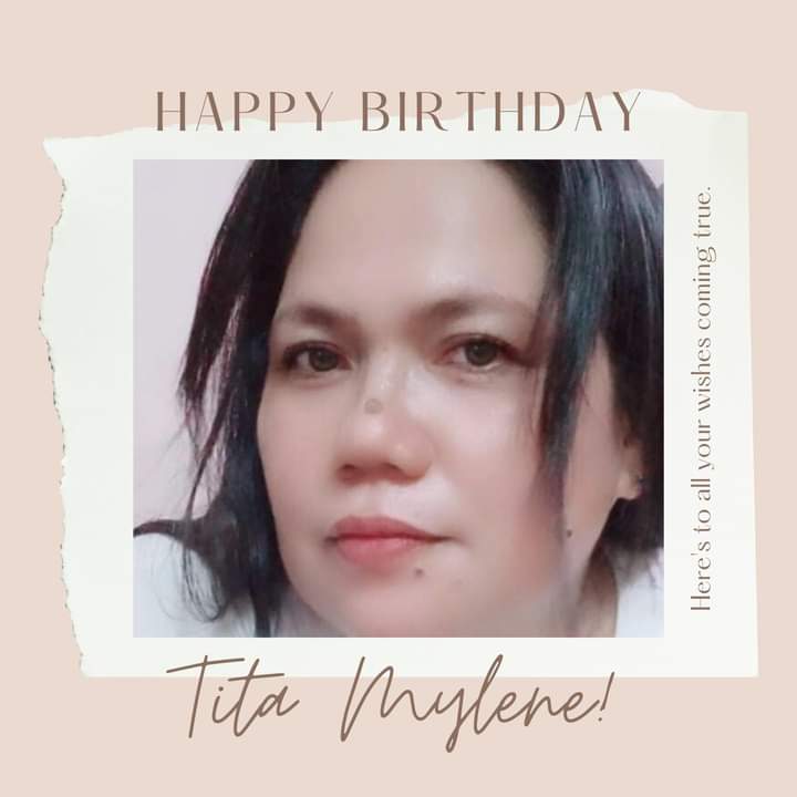 Happy happy birthday tita mylene Ang isang nanay ng stell ajero tita inaabangan ko talaga to tita wish u all the best happy happy birthday good health po stay safe tita happy birthday po🥳💙 <a href="/MyleneAjero/">Mylene Ajero</a>

Ctto: A'TIN RICE STORE🌾💙