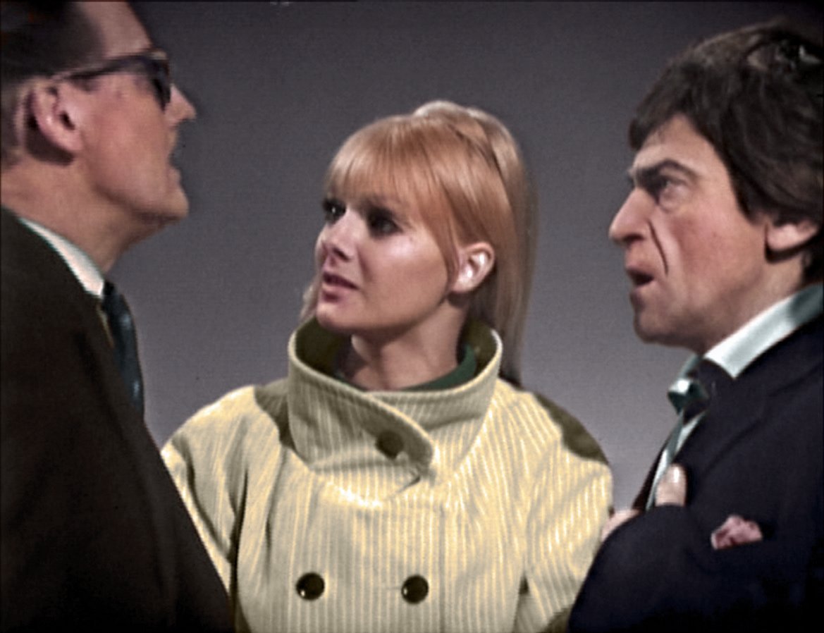 Happy Birthday Anneke Wills! Here is a photo I colorized of her in The Faceless Ones a few months ago 
