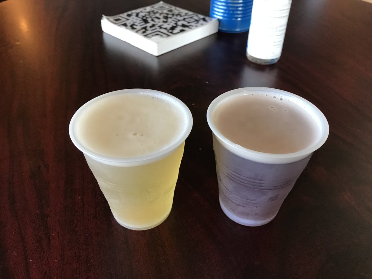 MaryLayton3's tweet photo. Brad and Matt stopped off at @BlueStallionBC yesterday for their Test Batch Takeover during Lexington Craft Beer Week! Some favorites were the Pickle Sour and Pale Lager w/ Chili Peppers 🍺
#sharethelex #lexingtoncraftbeerweek #lcbw #testbatchtuesday #locallex #craftbeer https://t.co/iIGbE3JTlB