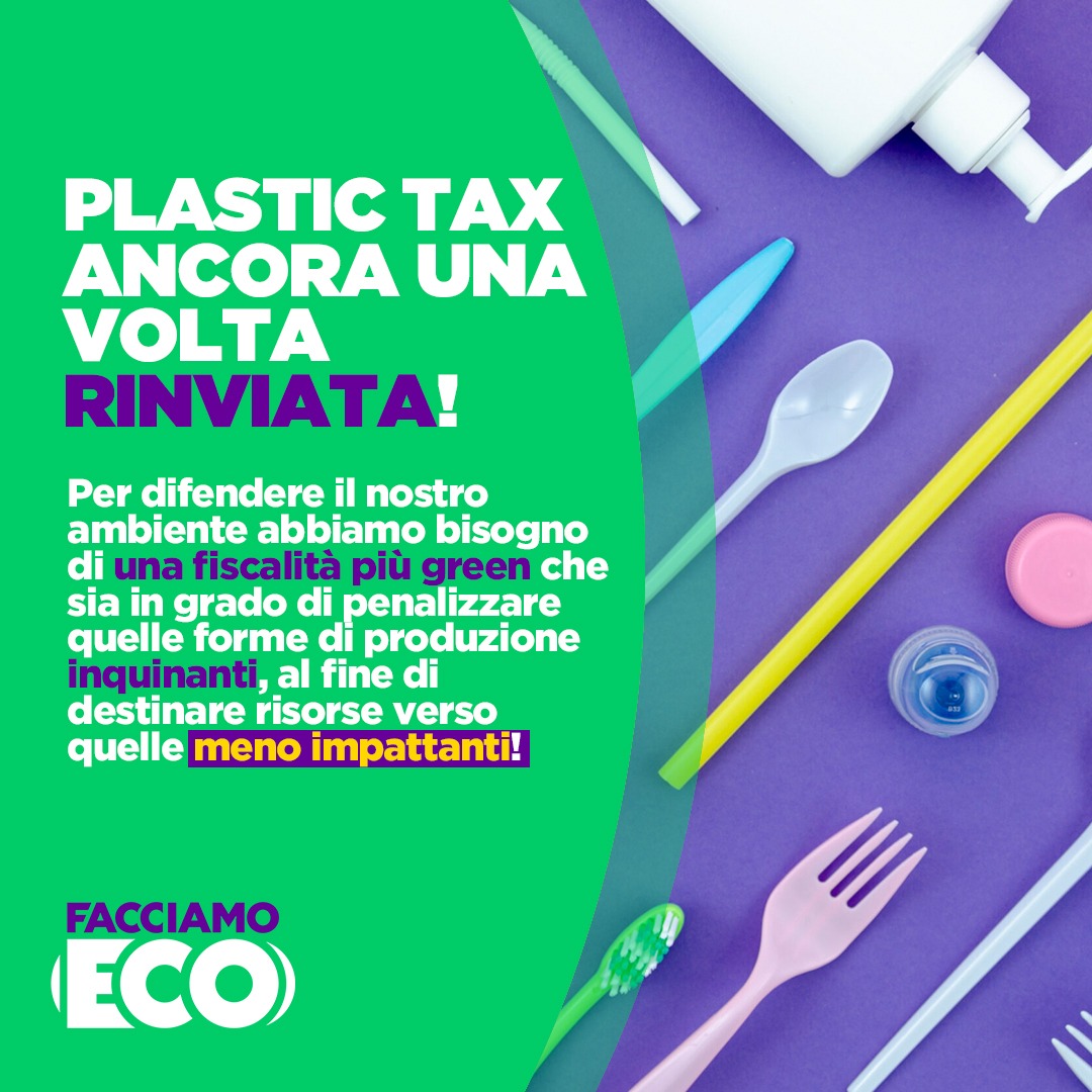 Ennesimo rinvio #plastictax! E non importa se sono cambiati due Governi, se l’Unione Europea con la #DirettivaSUP impone limitazioni alla #PlasticaMonouso, nel nostro #Paese le imposte green sono degne del Gattopardo: è necessario che tutto cambi affinché tutto rimanga com'è!