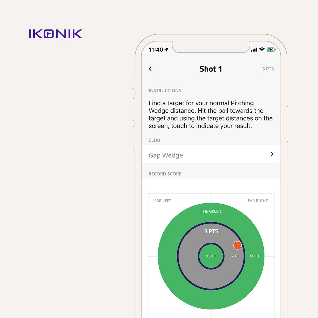 Using our tests, coaches empower students to work on a range of areas of their game — from chipping and putting, to driving for distance and much more to monitor progress. Don’t have a coach and want to improve your game? Click here: loom.ly/VvOobS8

#Ikonik #Ikonikgolf