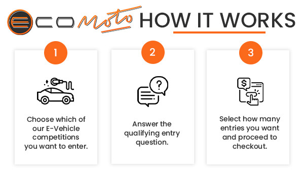 EcoMotoUK's tweet photo. Just follow our straightforward instructions and you could be a winner! 🎉🎈
#EcoMoto #howitworks #ev #tickets #competition #electricvehicles #simple https://t.co/gcBdKaqQR1