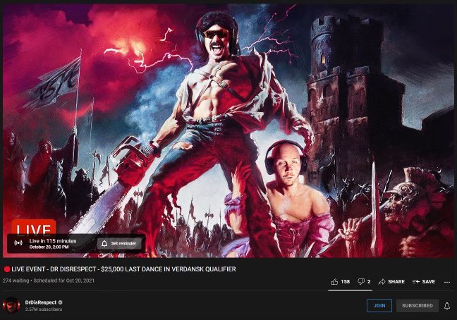 what the hell is this? @drdisrespect