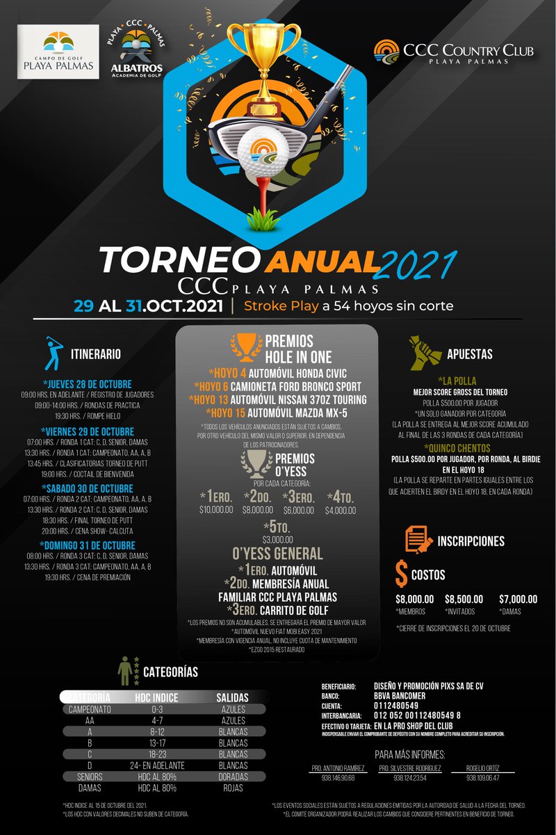 Ya está listo el Torneo de Playa Palmas en Ciudad del Carmen, inscríbete!!