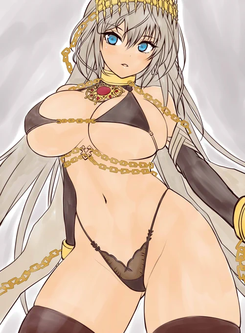描けば出ると信じてゼノビア。 