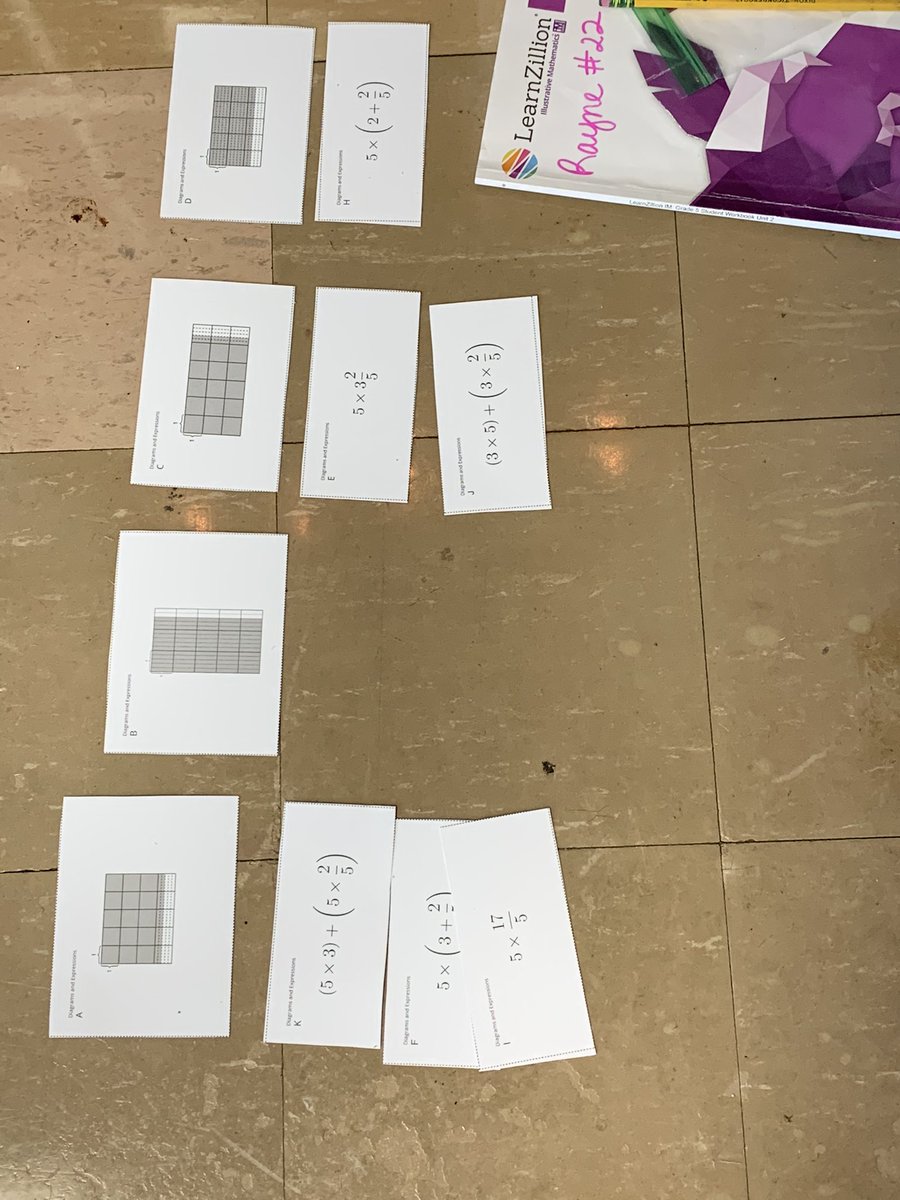 “What did you need to notice about the rectangle to be able to match the expression?”Great questioning to move students thinking!@officialSPS <a href="/PViewSPS/">Pleasant View School</a> <a href="/mrsrandall104/">Ruth Randall</a>