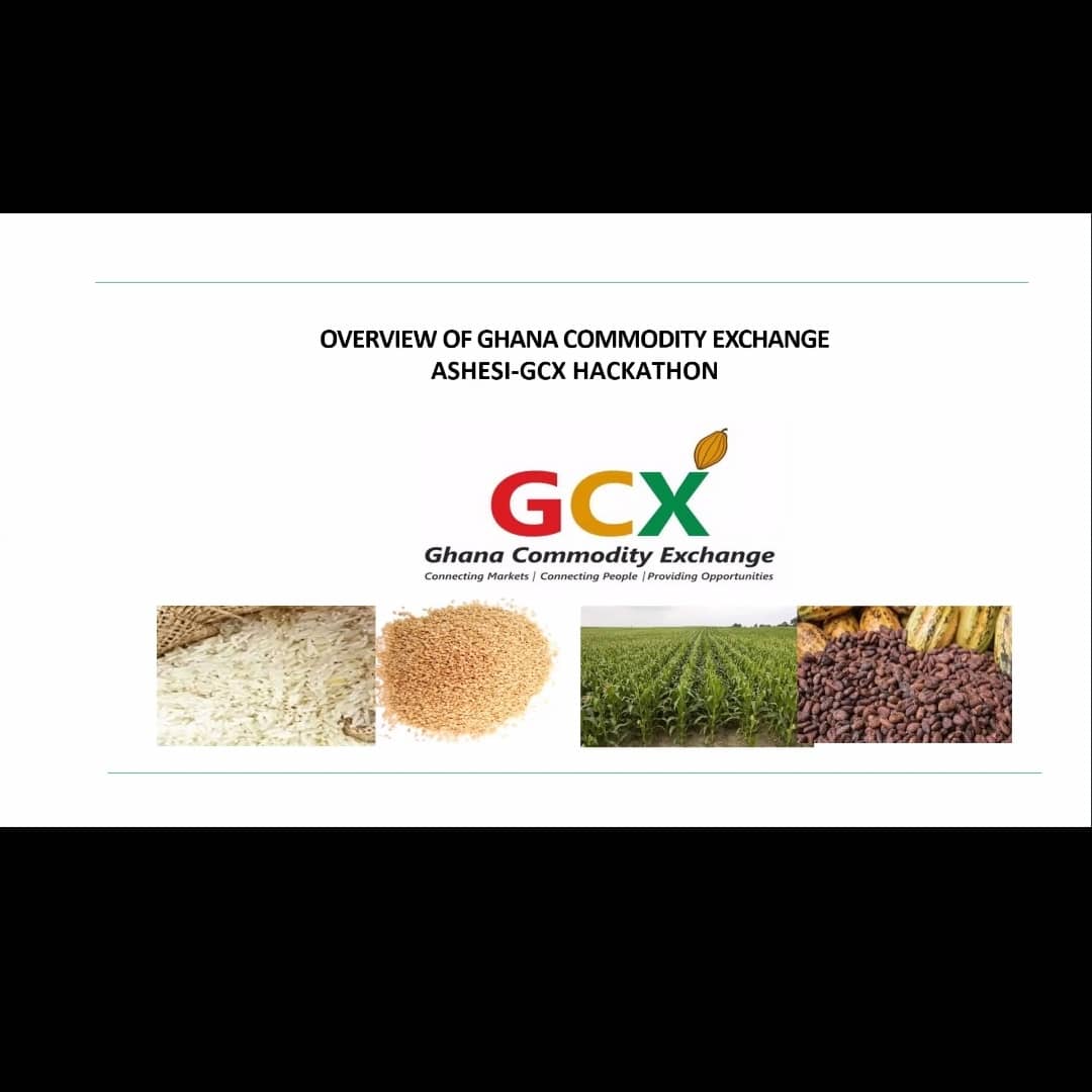 AshesiEntCenter's tweet image. Albert Nii Ayi Tagoe, Head of Finance @gcx_official, shares on what GCX is.
&quot;The GCE is the government’s way of deepening the financial market participation in Ghana&quot; 

#AECGCXhack #VirtualHackathon #ashesientship