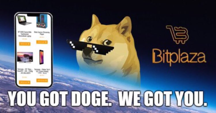 BitplazaMobile's tweet photo. Hey #DogeArmy Excited to say we have a more Dogecoin commercials coming soon!

If you want to show us your support, all you have to do shop with $Doge !

We will continue advertising #Dogecoin as a global and spendable currency🌎

Experience Shopping With Dogecoin
#Crypto #Doge https://t.co/roSayAEfow