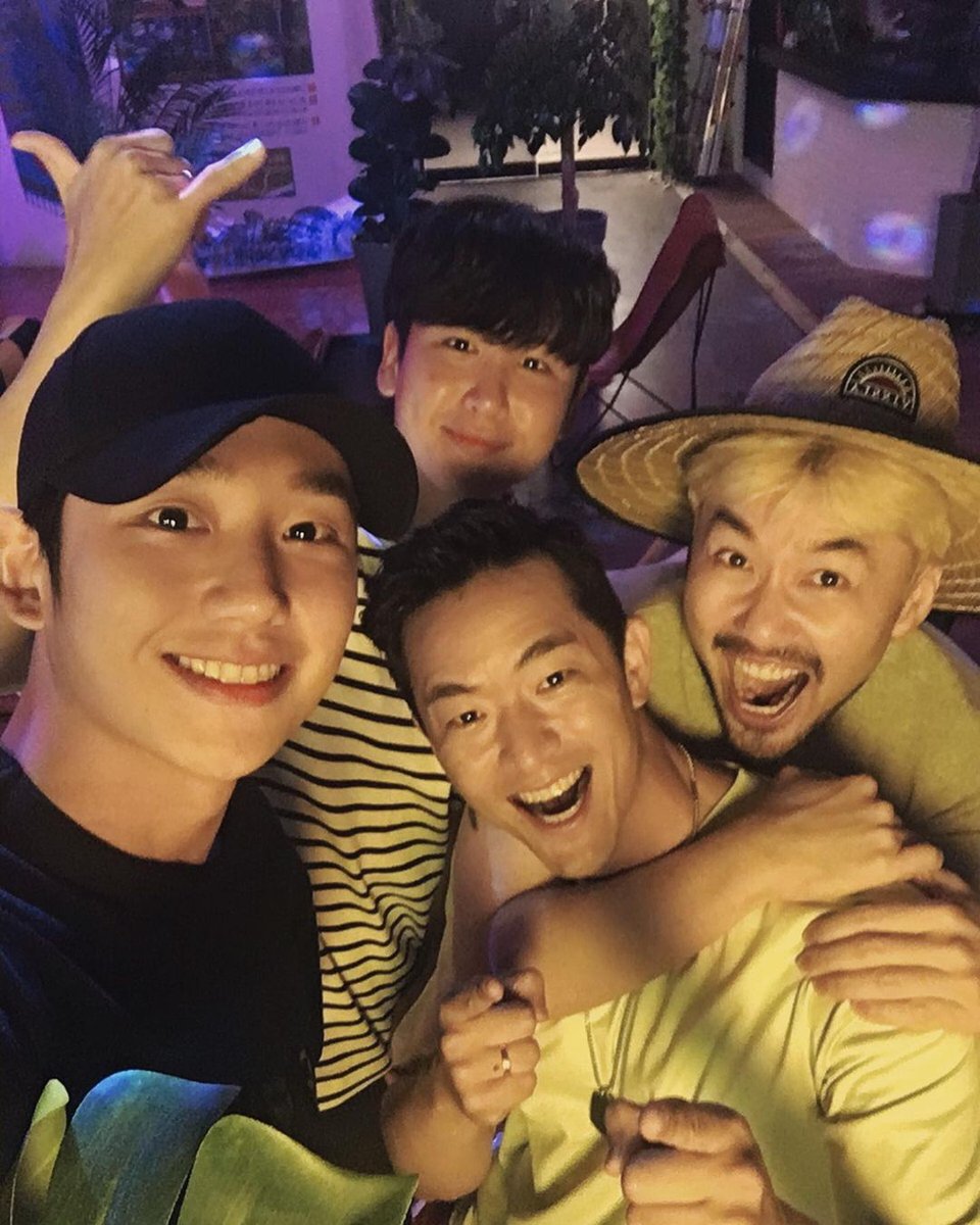 haeincontext's tweet photo. jung haein together with his closest people in jeju https://t.co/yqFrbFWi89