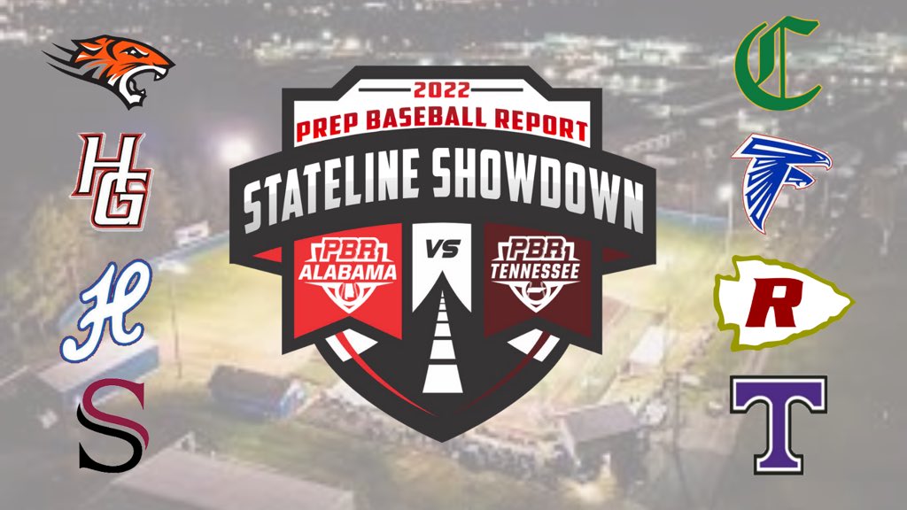 Prep Baseball Alabama (@prepbaseballal) on Twitter photo Weβre excited to announce the ππππ πππ ππππππ₯π’π§π ππ‘π¨π°ππ¨π°π§, the first event of its kind hosting four teams each from Alabama & Tennessee.
π AL/TN Border
π
March 16-19, 2022
ποΈ <a href="/HGHS_Baseball/">HGHSBaseball</a> & <a href="/LincolnCoBaseb1/">LincolnCoBaseball</a>
TEAMS & SCHEDULE: bit.ly/30KaqwR Weβre excited to announce the ππππ πππ ππππππ₯π’π§π ππ‘π¨π°ππ¨π°π§, the first event of its kind hosting four teams each from Alabama & Tennessee.
π AL/TN Border
π
March 16-19, 2022
ποΈ <a href="/HGHS_Baseball/">HGHSBaseball</a> & <a href="/LincolnCoBaseb1/">LincolnCoBaseball</a>
TEAMS & SCHEDULE: bit.ly/30KaqwR