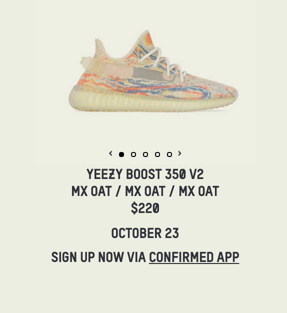 yeezy oct 23