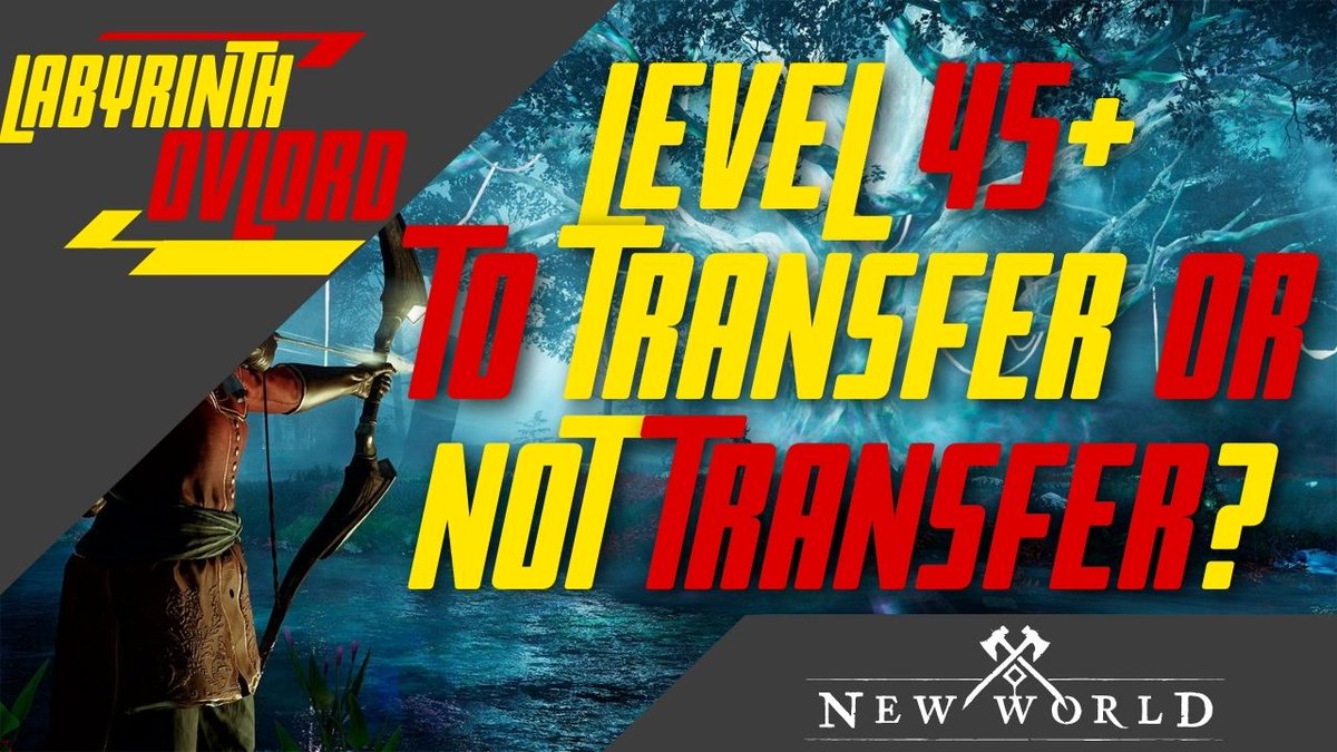 LabyrinthOvlord's tweet photo. LIVE NOW!! @playnewworld grind continues. Level 45. Today we discuss the patch notes and to transfer or not?
Come by and say hi! @YouTubeGaming
https://t.co/H8das2SIm4 https://t.co/9r3TqkSPTg