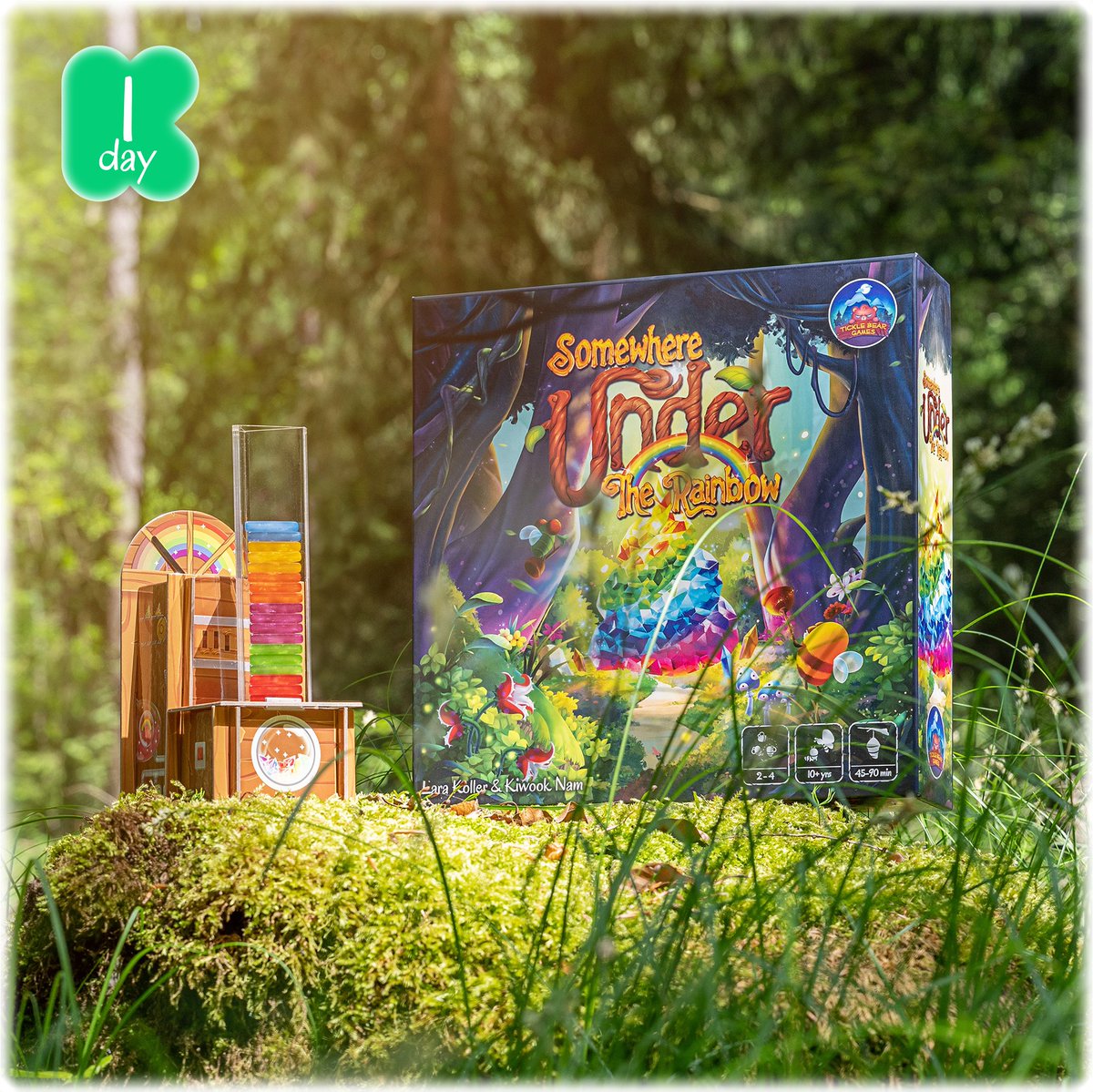 ticklebeargames's tweet photo. Only one day left until our colorful adventure begins! 🌈 If you haven't already, check out the link in bio for more info. 😊
#bgg #boardgame #boardgamegeek #boardgamegeeks #tabletopgames #tabletopgame #kickstarter #bggcommunity #meeples #bordspel #bordspellen #familygame #spiel https://t.co/aoyqbVKhsh