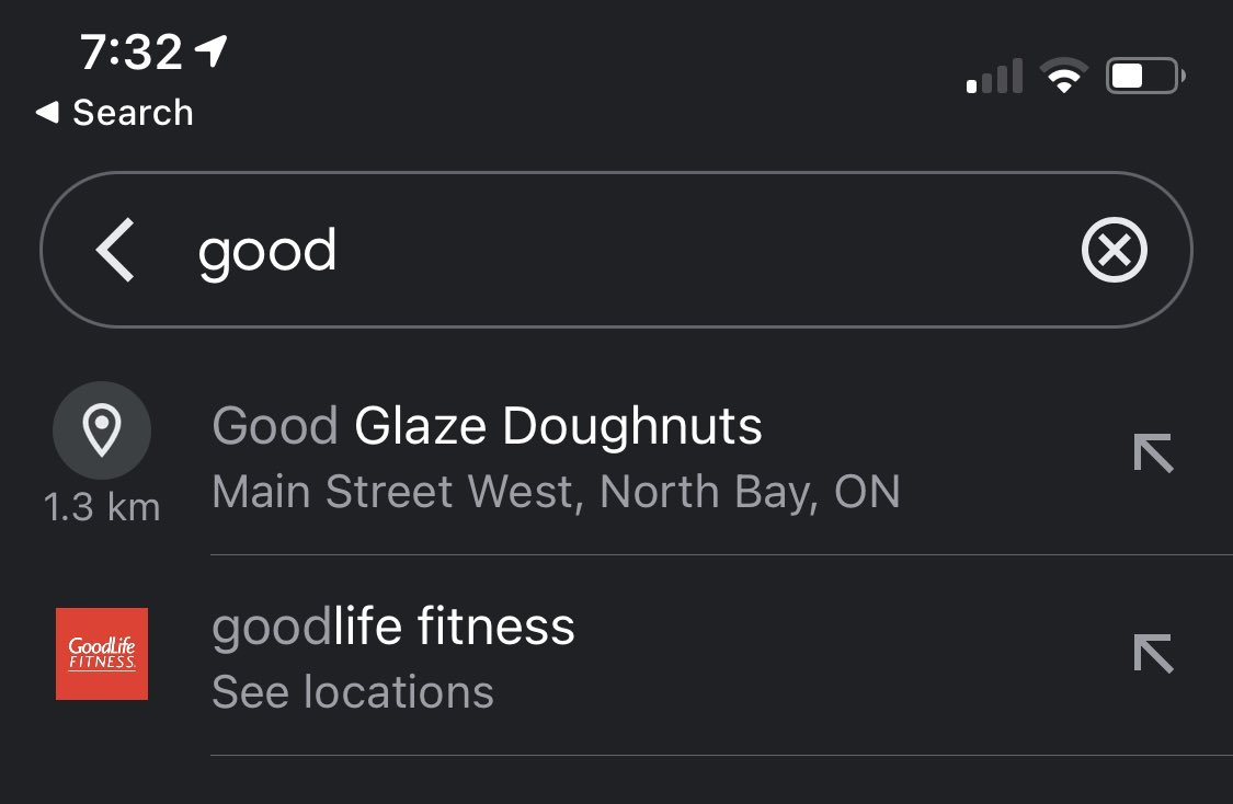 Tried to find the gym and google maps is out here praying for my downfall