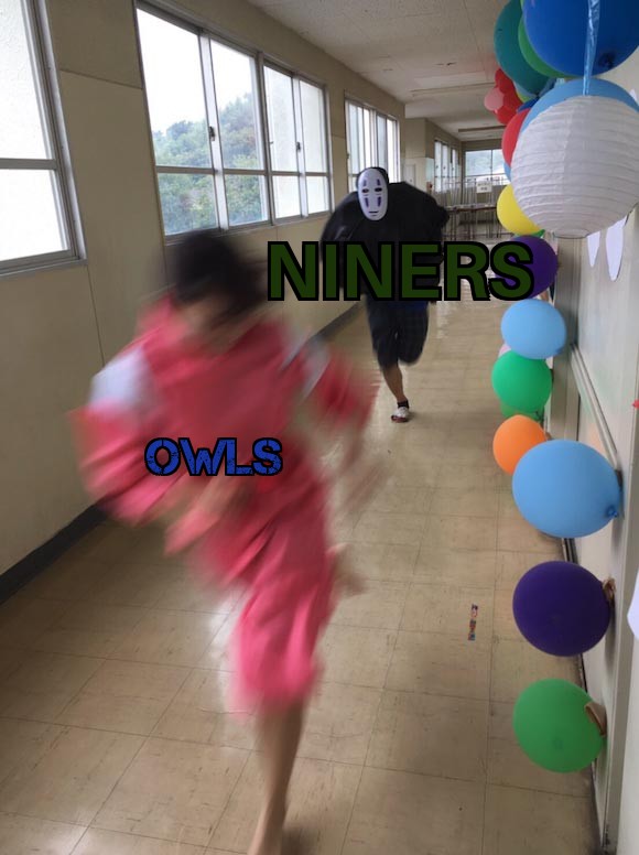 tjimbo13's tweet photo. #FAUHateWeek
#GoNiners https://t.co/P79LCvekFA