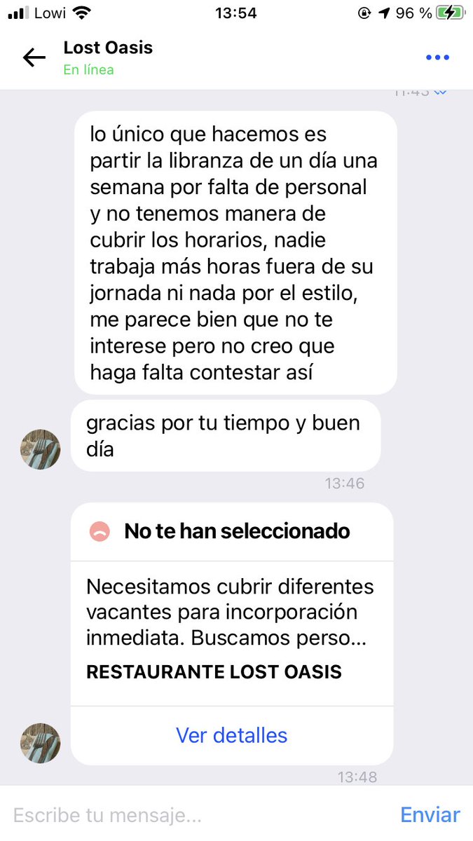 mdmutante's tweet photo. Me encanta como justifican las ilegalidades , como si la falta de personal no fuese lo habitual y la mala organización que terminan pagando los empleados. #hosteleriamadrid #madridhoy @JobsMierda @instrabajoyss https://t.co/1WvlS0SGpC