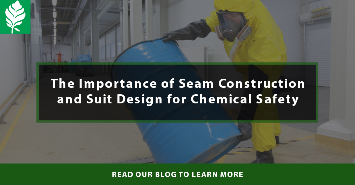 Chemical resistance performance is important for a chemical suit. But seam construction and design maybe even more important. This blog explains why: hubs.ly/H0ZKHgP0 #ChemicalProtection #ChemicalSafety