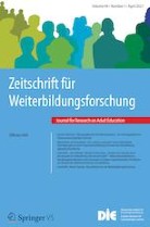 new article: Uwe Wilkesmann &amp; Ronja Vorberg (2021): The influence of relatedness and organizational resources on teaching motivation in continuing higher education. Zeitschrift für Weiterbildungsforschung, 44: 1-22. rdcu.be/czRIb @DGWF_eV <a href="/WBK_dghd/">Weiterbildungskommission_dghd</a> @che_concept