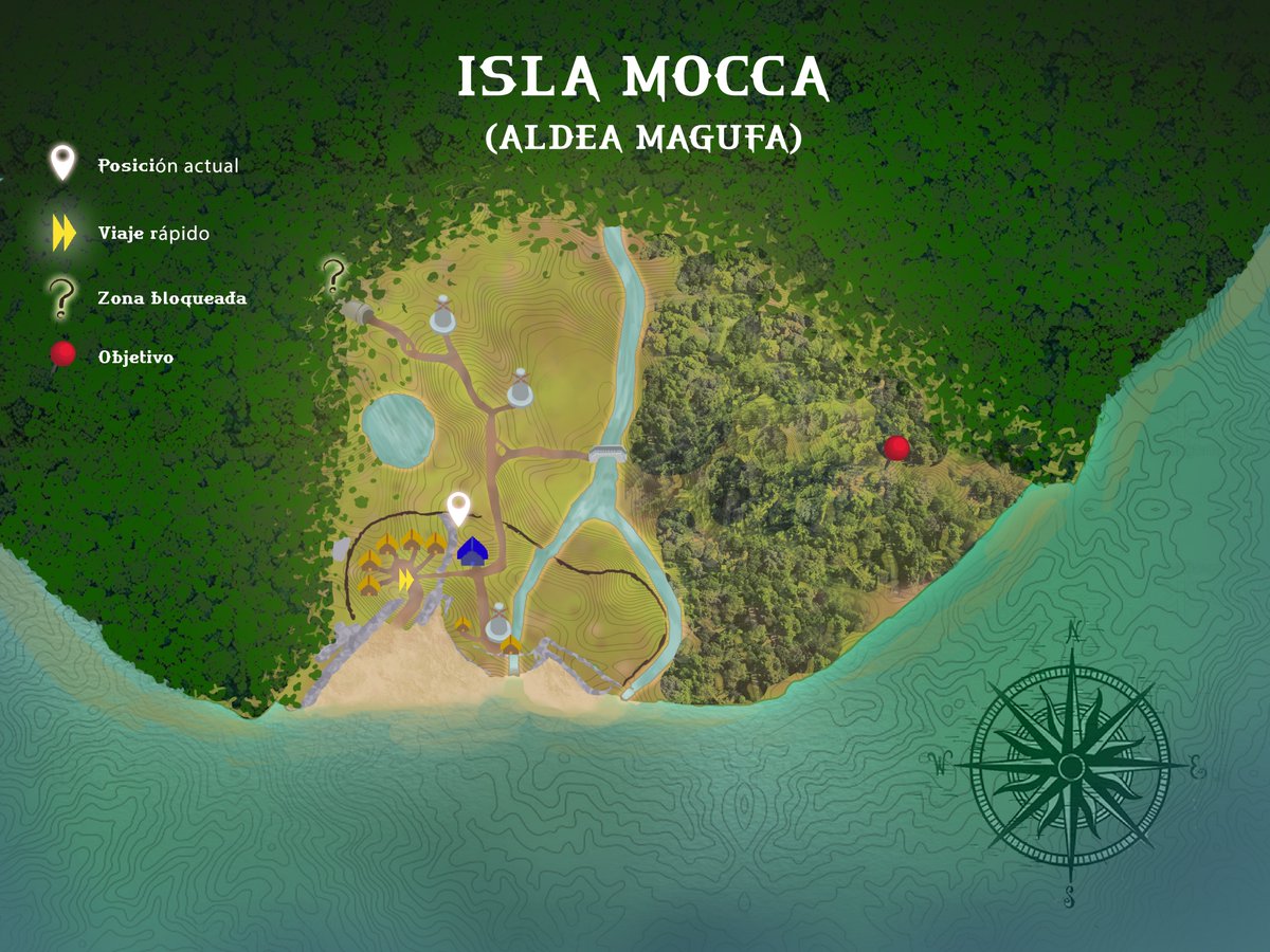 AwakesNight's tweet photo. En una aventura de acción con algo de exploración el mapa es indispensable para el jugador, por eso, el artista de Night awakes se ha trabajado mucho este apartado.

Ya se van ultimando detalles para el lanzamiento en Diciembre, seguid atentos!!🌛 https://t.co/7mpjS7uMKH