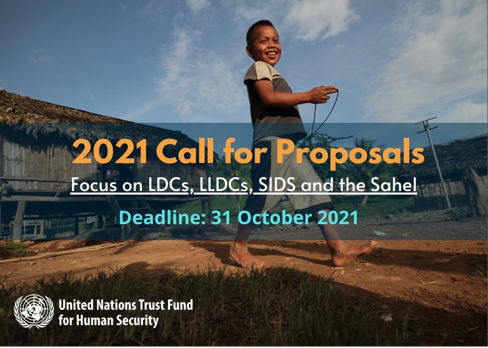 UNhumansecurity's tweet photo. Joint mtg on “Building productive capacities in LDCs, LLDCs, SIDS for more resilient recovery &amp; sustainable development” is organized by @UNDESA. #UNTFHS Call for Proposals welcomes initiatives to support LDCs, LLDCs, SIDS, &amp; countries in the Sahel region: https://t.co/4H1aF9iHYl https://t.co/E9qyp3XhCO