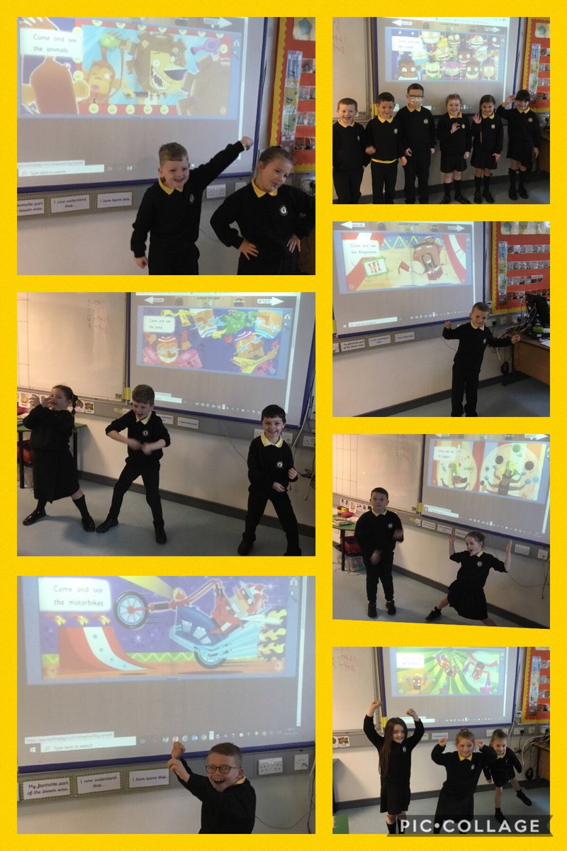 ctrps1's tweet photo. Miss Buntingโs P3 class were learning how to freeze frame this morning.
๐คก They used their shared text to act out different scenes from the circus!! ๐คก
๐ Look at those facial expressions and action shots!! ๐
#Actitout #Sharedtext #richliteracyexperiences #CTR https://t.co/FX2T2F60gb