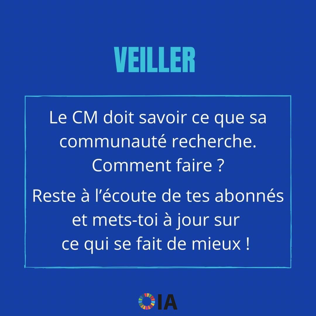 OIAGroup's tweet photo. Les 3 principales activités du Community Manager ⬇️:
Visitez notre site 🌐pour plus d’information ou pour vous inscrire à notre prochaine formation👉 : https://t.co/KxJw7WVfil .

#OIAGroup #Formation
#CommunicationManager
#DynamisezVotreCapitalHumain https://t.co/MzGhfUfJX0