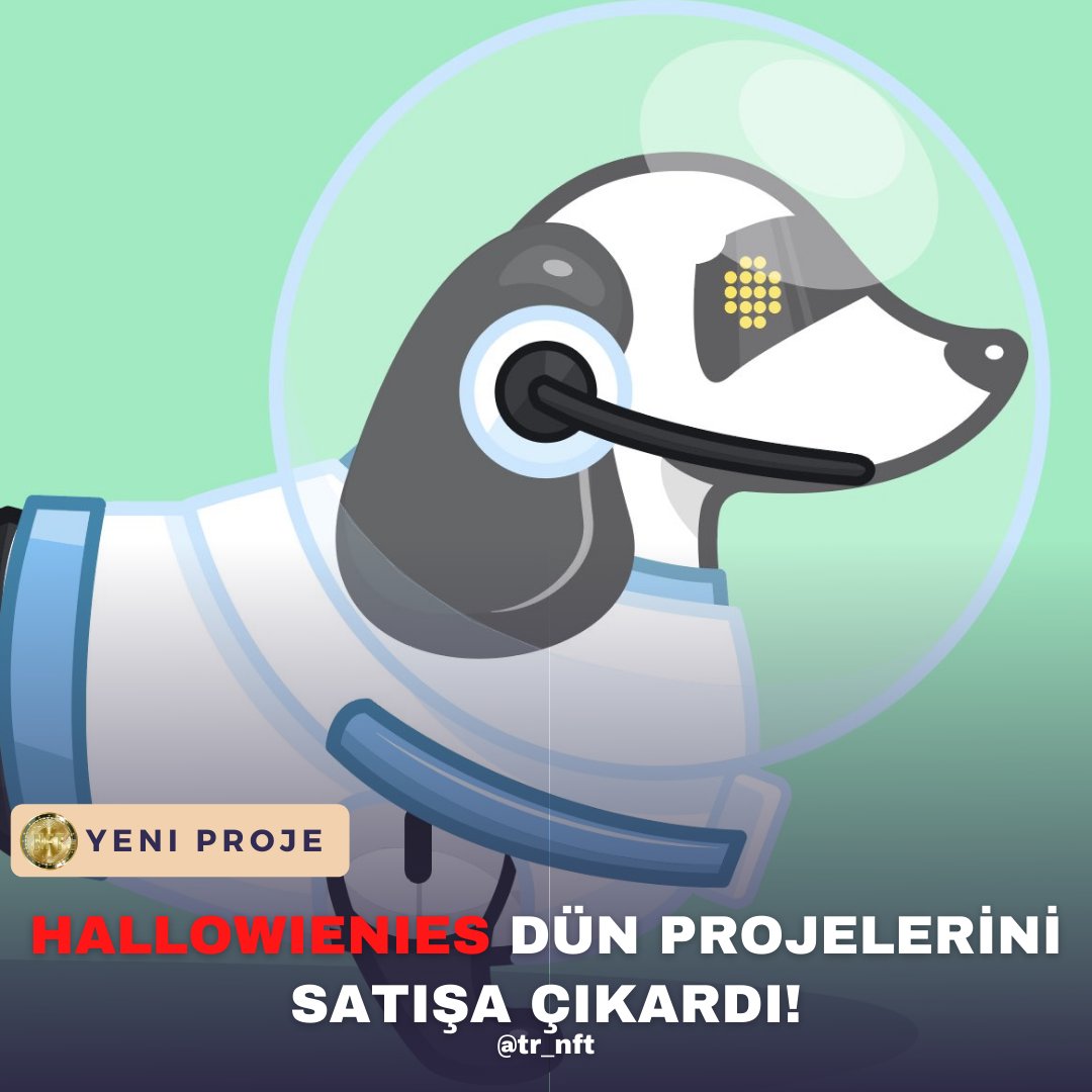 tr_nft's tweet photo. Yeni bir NFT projesi olan @hallowienies dün projelerini satışa çıkardı!

#NFT #NFTs #cryptoartist #NFTNews #cryptoartwork #cryptoartists #cryptoartcollector #cryptoartinvestment #cryptoartgallery #cryptoarts #news #bitcoin #ethereum https://t.co/6kKlxhv2jc
