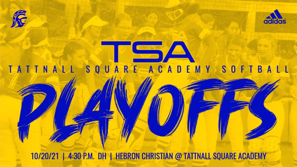 GAMEDAY!!! Tattnall Softball opens GHSA Single A-Private State Tournament play at home in the 2nd Round today at 4:30 in a DH against Hebron Christian.  Come out and support your Lady Trojans.  Digital ticketing only:  gofan.co/app/school/GA1…