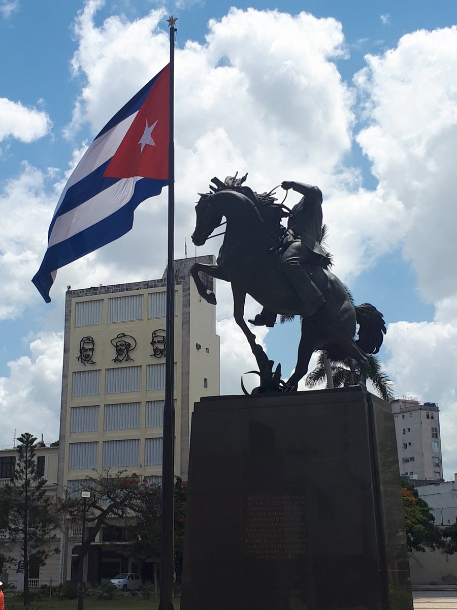 Oscar_CubaTSP's tweet photo. Un día como hoy se entonó el Himno Nacional. Desde ese momento y para siempre la Patria nos convoca al combate. Muchas felicidades a nuestro heróico pueblo, a los artistas, escritores y promotores culturales #LaRazónEsNuestroEscudo @AlpidioAlonsoG @UNEAC_online @ahsjovenescuba https://t.co/MI3y4d2XYj