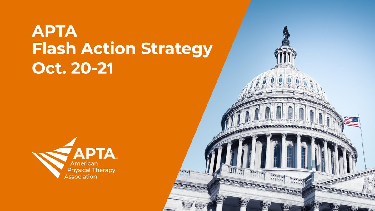 Join us at 9 a.m. ET for our APTA Flash Action Strategy virtual kickoff to the event, and get your day started with advocacy. #PTAdvocacy

apta.org/your-career/co…