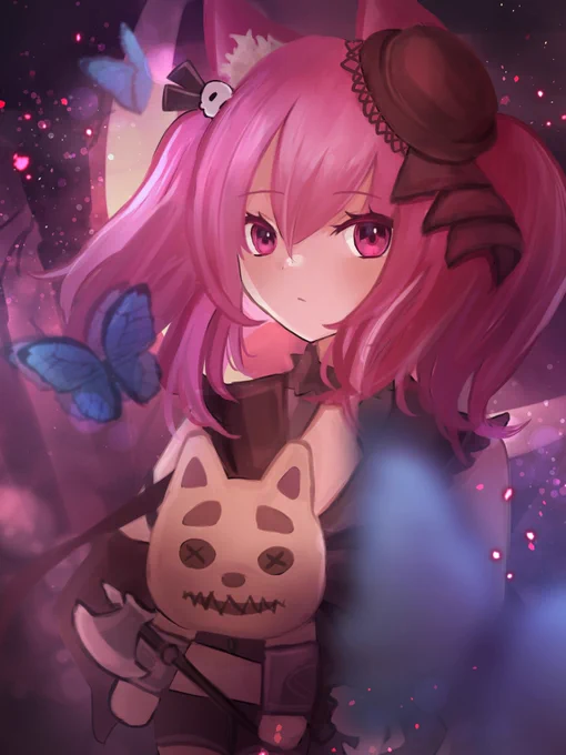 ハロウィンシャマレちゃん🦋
#アークナイツ #明日方舟 #Arknights 