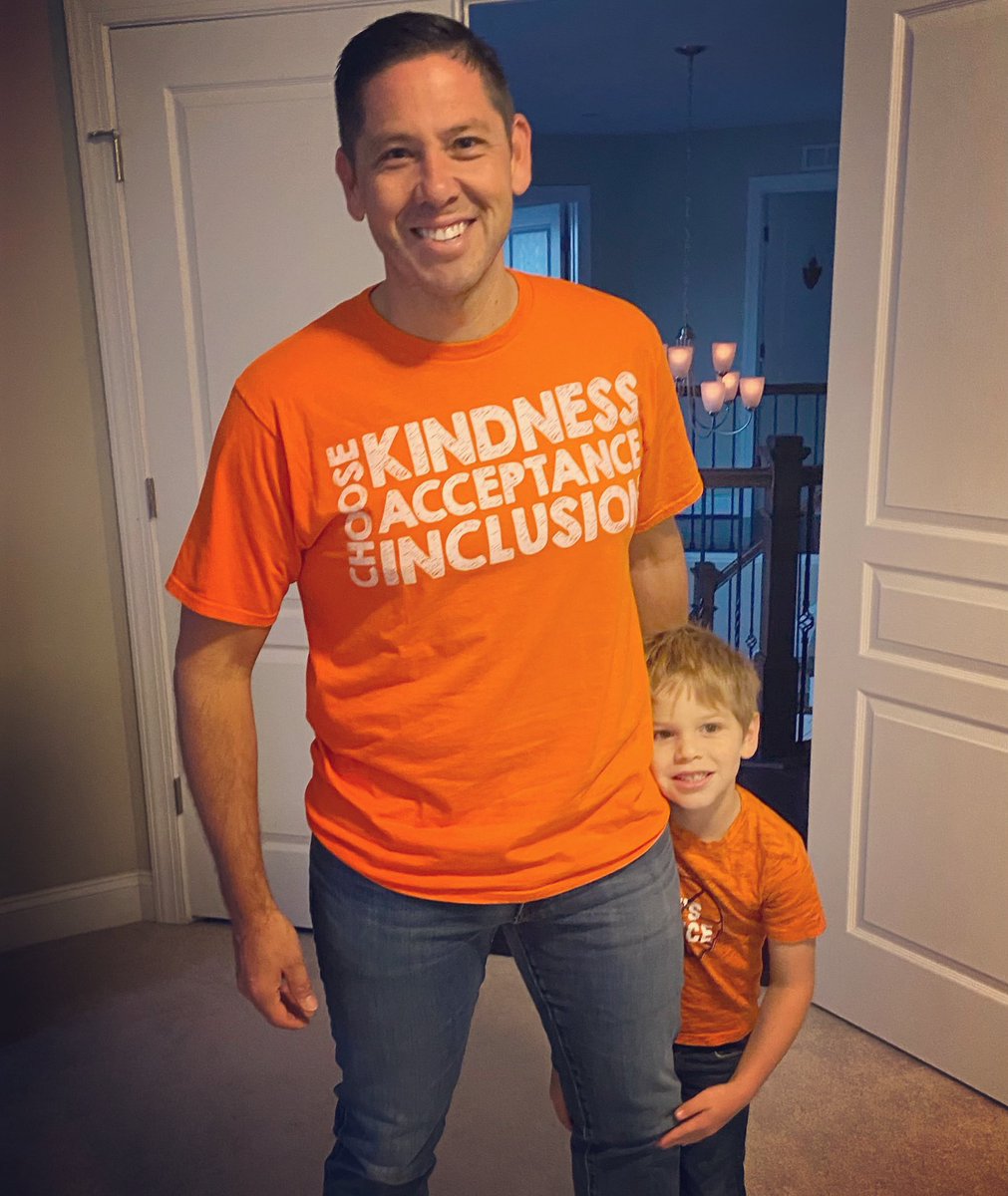 Greg_LaCount's tweet photo. Choose Kindness, Acceptance, and Inclusion not only today but EVERY DAY for a better tomorrow!! #UnityDay2021 #wearorange https://t.co/6y7QLrScE4