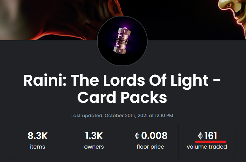 999_voodoo's tweet photo. #RTLOL volume's exceeded 300ETH.
Remember DeFi back in August 20? Remember memecoins in March 21?
NFT gaming mania is next.
@opensea pls verify @rainicorn before the craze happens. π>>> #makeitraini <<<π¦ https://t.co/apOBgdG79U