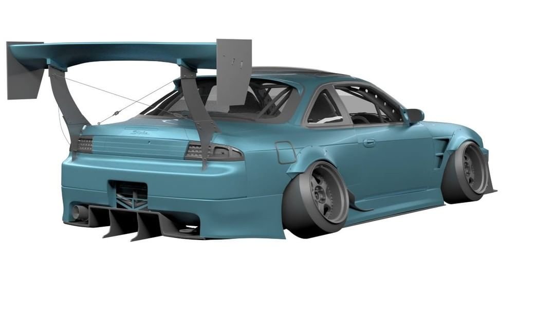 anikis14's tweet photo. オランダの会社RC Arlos FactoryからシルビアのRCボディ（1/10scale）が今後製造、販売になるらしいです
前フェンダーボディキットのバージョン1と現フェンダーボディキットのバージョン2があります
RCされてる方どうでしょうか？ https://t.co/C4YomVSwZs